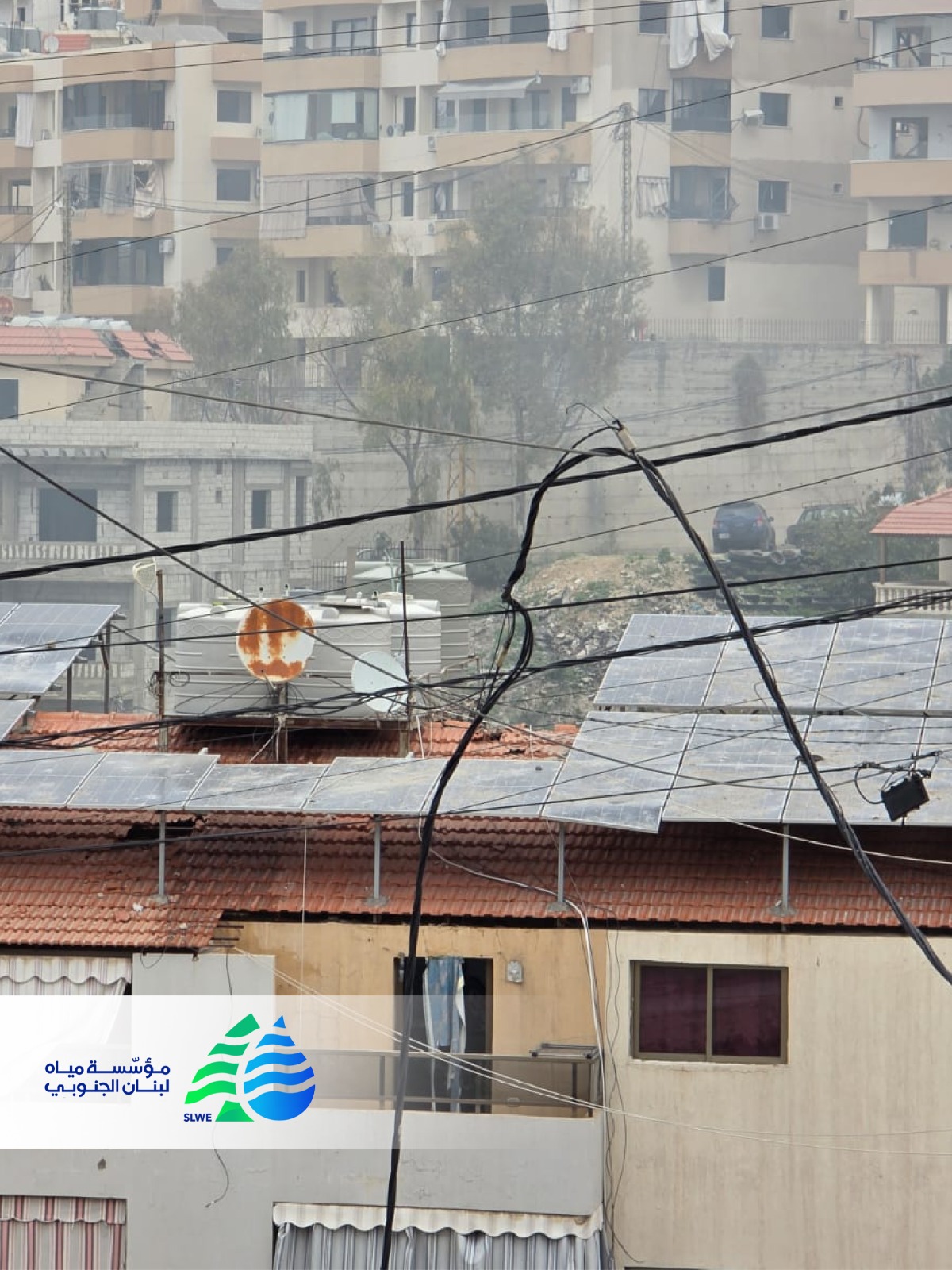 الغارات الإسرائيلية تُلحق أضرارًا بمحطة الزاهرية